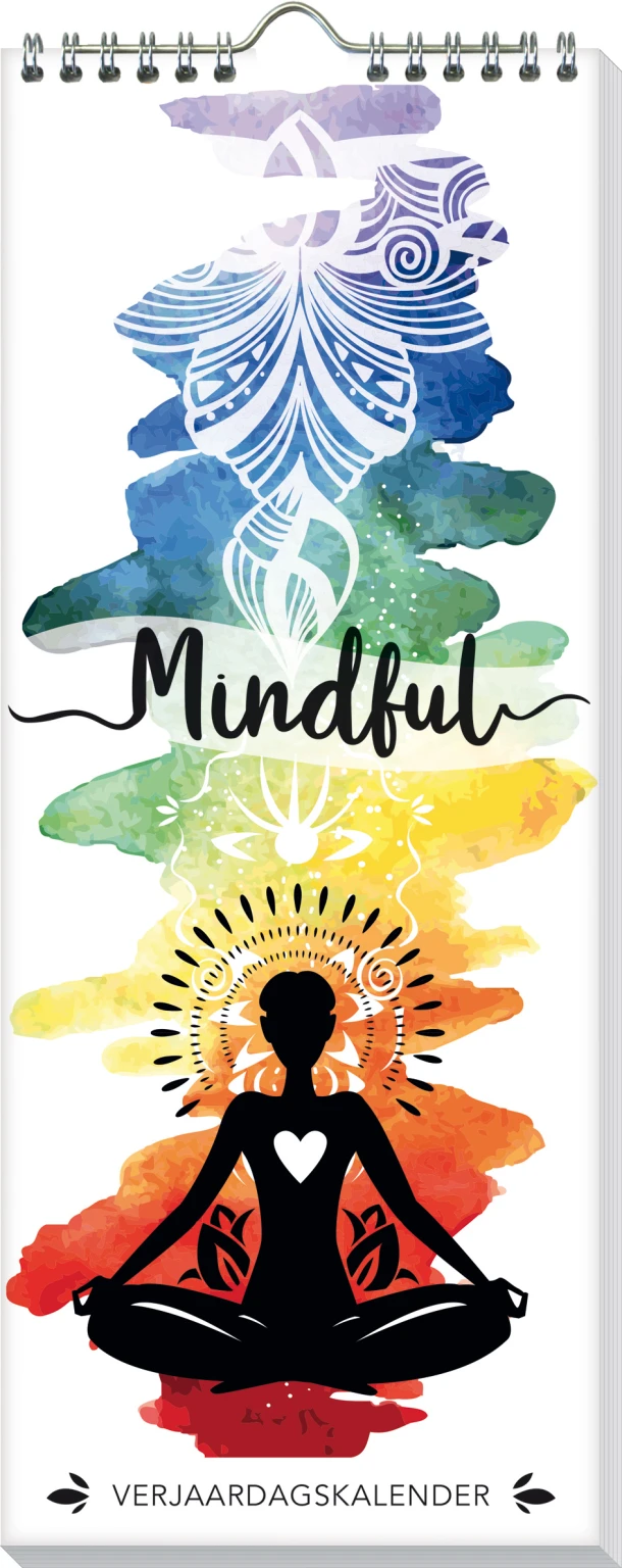 Verjaardagskalender Mindful – boek cover