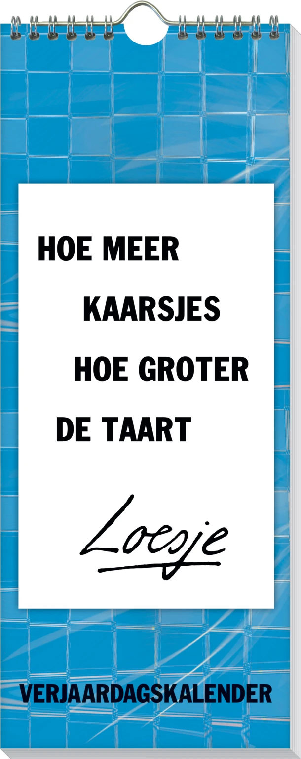 Verjaardagskalender Loesje – Loesje – boek cover