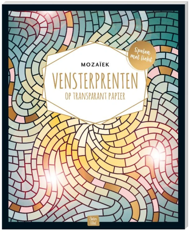 Vensterprenten op transparant papier - Mozaiek – Interstat – boek cover