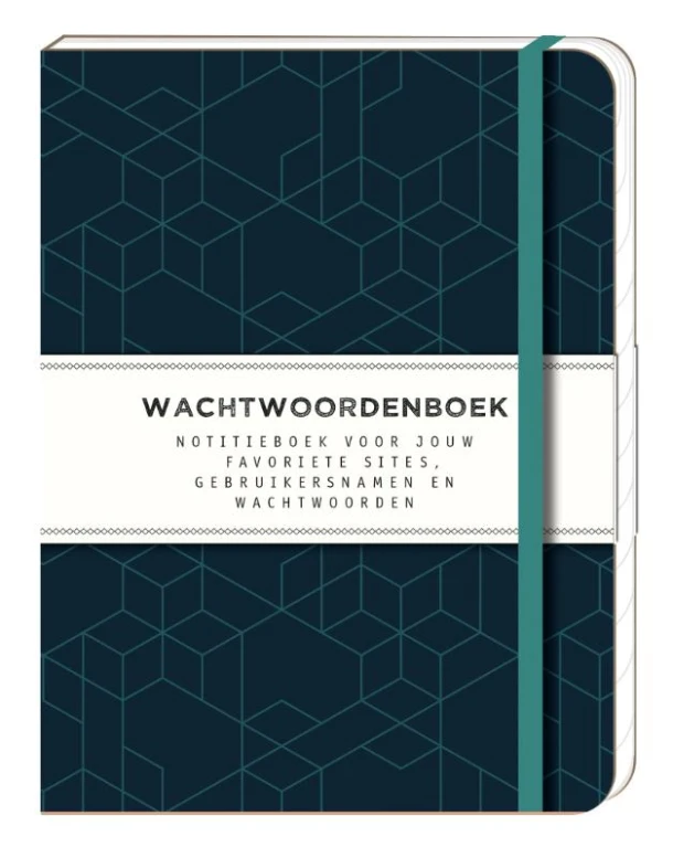 Wachtwoorden notitieboeken - Geometric – Interstat – boek cover