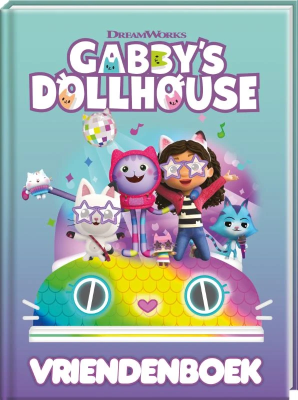 Vriendenboek Gabby's Dollhouse – Interstat – boek cover