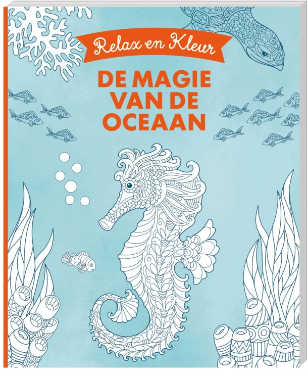 Relax en Kleur - De magie van de oceaan – Interstat – boek cover