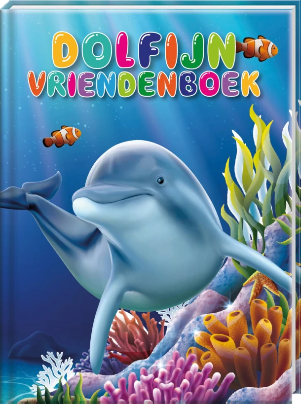 Vriendenboek - Dolfijn – Interstat – boek cover