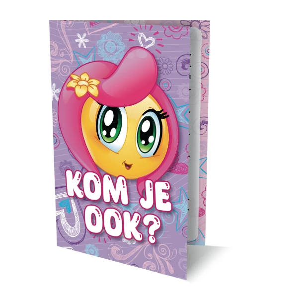 Girls - Uitnodiging PK 947 - set van 6 – Interstat – boek cover