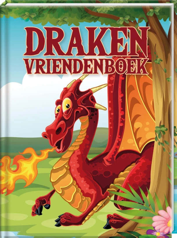 Vriendenboek draken – Interstat – boek cover