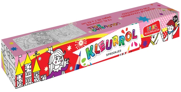 Kleurrol XL - Sprookjes – Interstat – boek cover