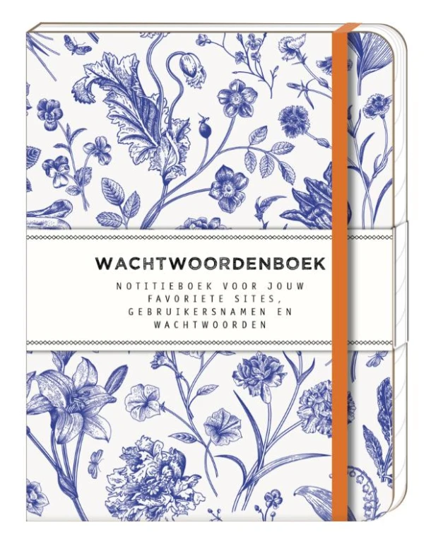 Wachtwoorden notitieboek – Interstat – boek cover