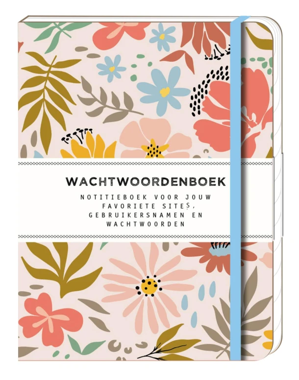Wachtwoorden notitieboek – Interstat – boek cover