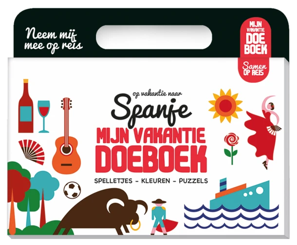 Mijn vakantiedoeboek - Spanje – Interstat – boek cover