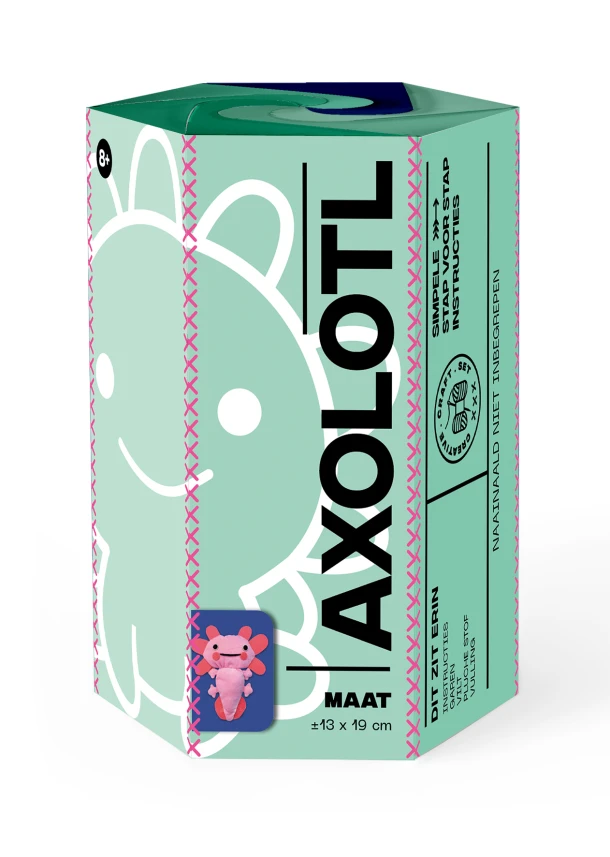 Creative Craft Set - Axolotl – Interstat – boek cover