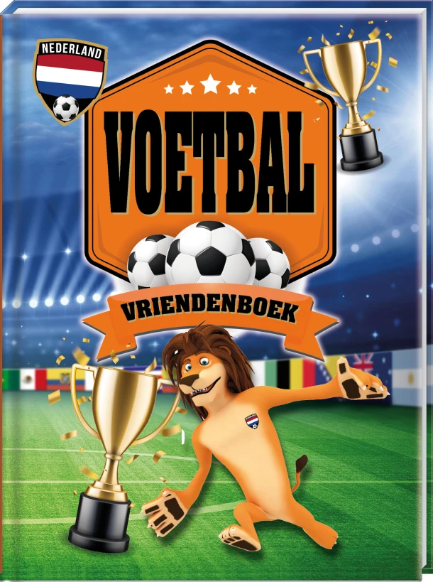Vriendenboek voetbal – Interstat – boek cover