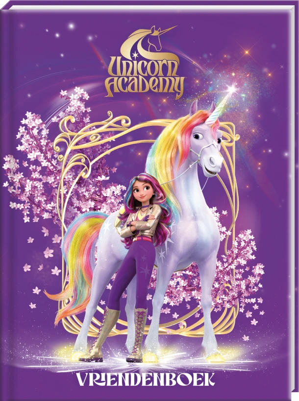 Vriendenboek - Unicorn Academy – ImageBooks BV – boek cover