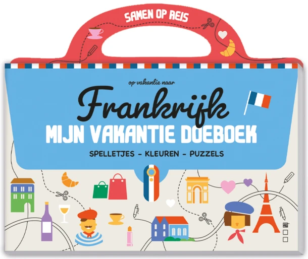 Mijn vakantie doeboek - Frankrijk – ImageBooks BV – boek cover