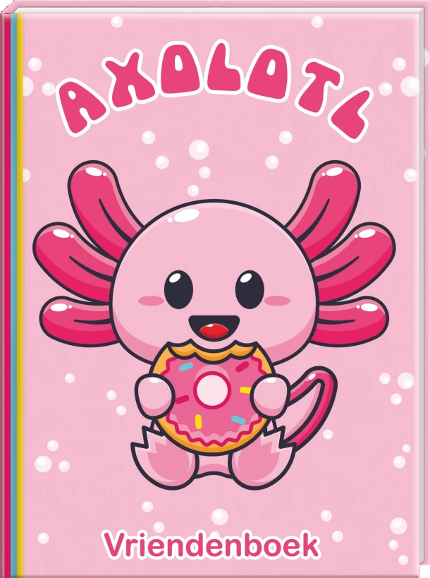 Vriendenboek - Axolotl – Interstat – boek cover