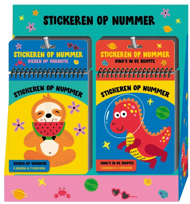 Display Stickeren op nummer 2 - 2 x 8 ex. – Interstat – boek cover