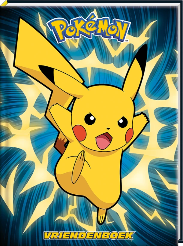 Vriendenboek - Pokémon – Interstat – boek cover