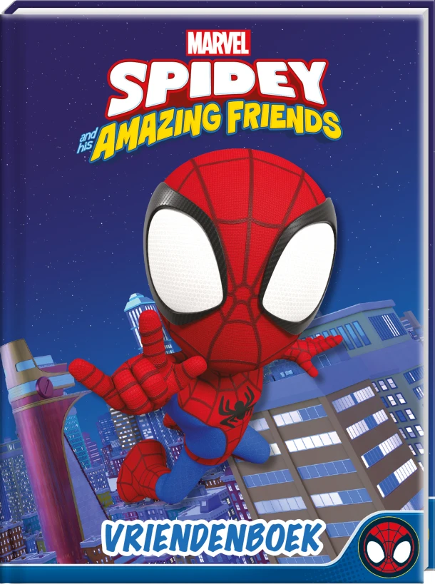Vriendenboek - Spidey and his Amazing Friends – Interstat – boek cover