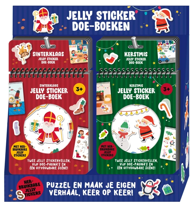 Display Jelly sticker doe-boeken 2 x 6 ex. – Interstat – boek cover