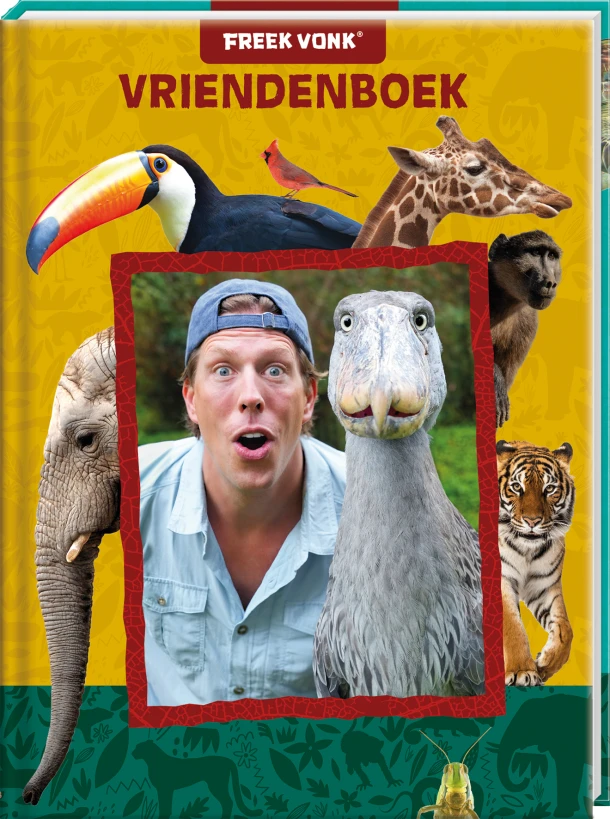 Vriendenboek - Freek Vonk – Freek Vonk – boek cover