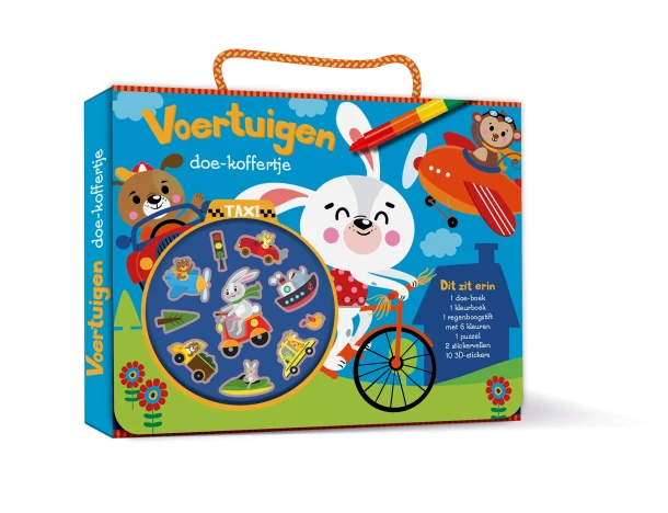 Doe-koffertje - Voertuigen – Interstat – boek cover