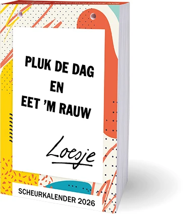 Loesje scheurkalender 2026 – boek cover