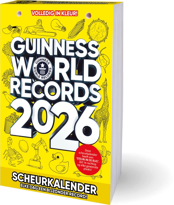 2026 – Guinness World records – boek cover
