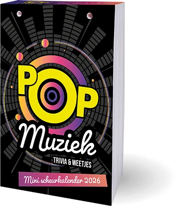 Popmuziek scheurkalender mini - 2026 – Interstat – boek cover