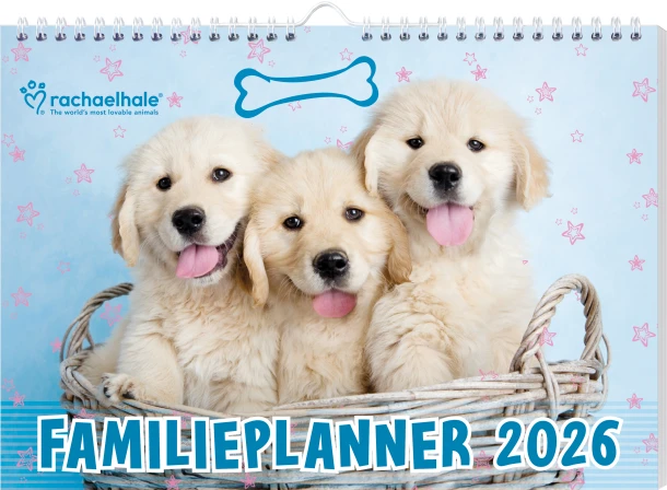 Rachael Hale Honden familieplanner - 2026 – Rachael Hale – boek cover