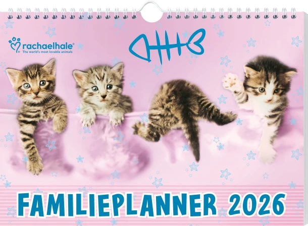 Rachael Hale Katten familieplanner - 2026 – Rachael Hale – boek cover