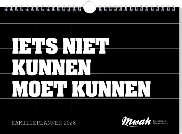 Mwah familieplanner - 2026 – Mwah – boek cover