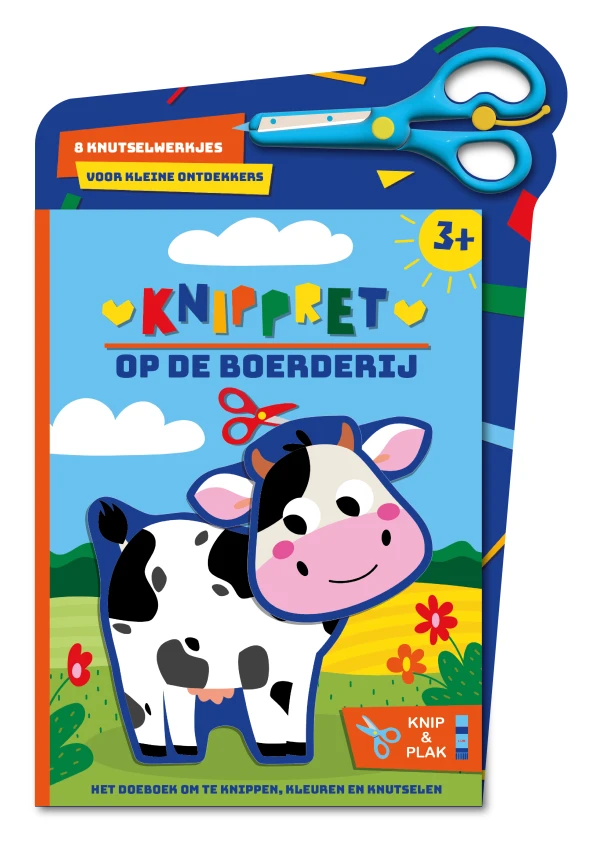 Knippret - Op de boerderij – Interstat – boek cover