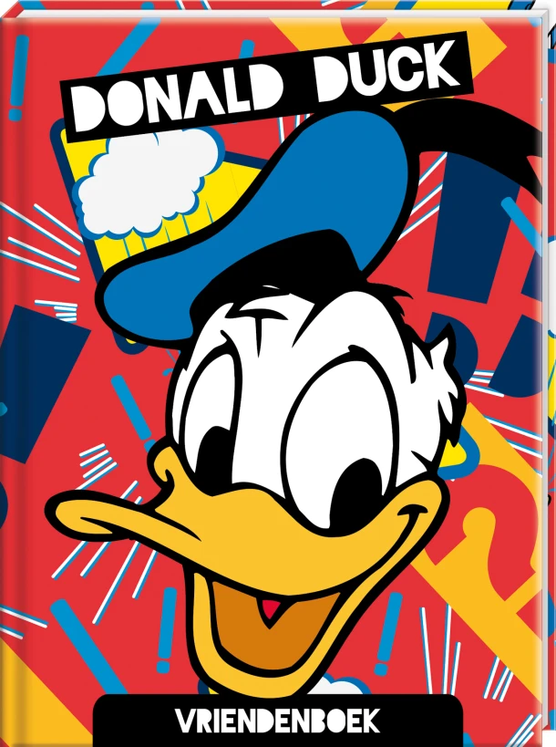 Vriendenboek - Donald Duck – Interstat – boek cover