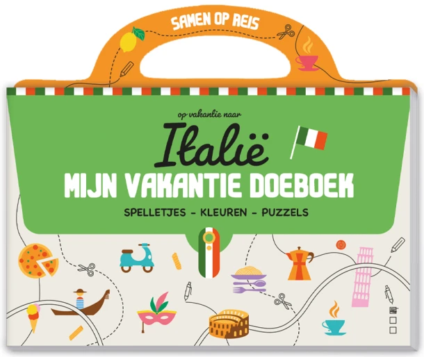 Mijn vakantie doeboek - Italië – ImageBooks BV – boek cover