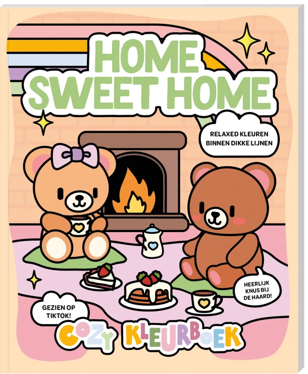 Cozy kleurboek - Home sweet home – ImageBooks BV – boek cover