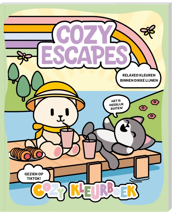 Cozy kleurboek - Cozy Escapes – boek cover