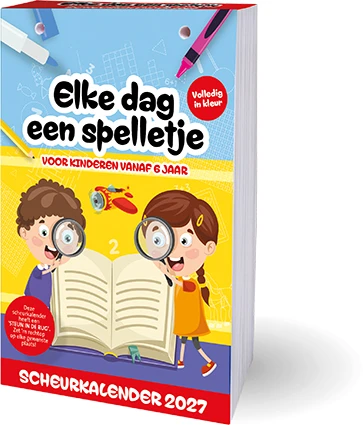 Elke dag een spelletje scheurkalender - 2027 – Interstat – boek cover