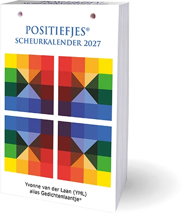 Positiefjes scheurkalender 2027 – Yvonne van der Laan – boek cover