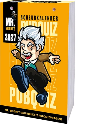 Mr. Bright's Pubquiz scheurkalender 2027 – Mr Bright – boek cover
