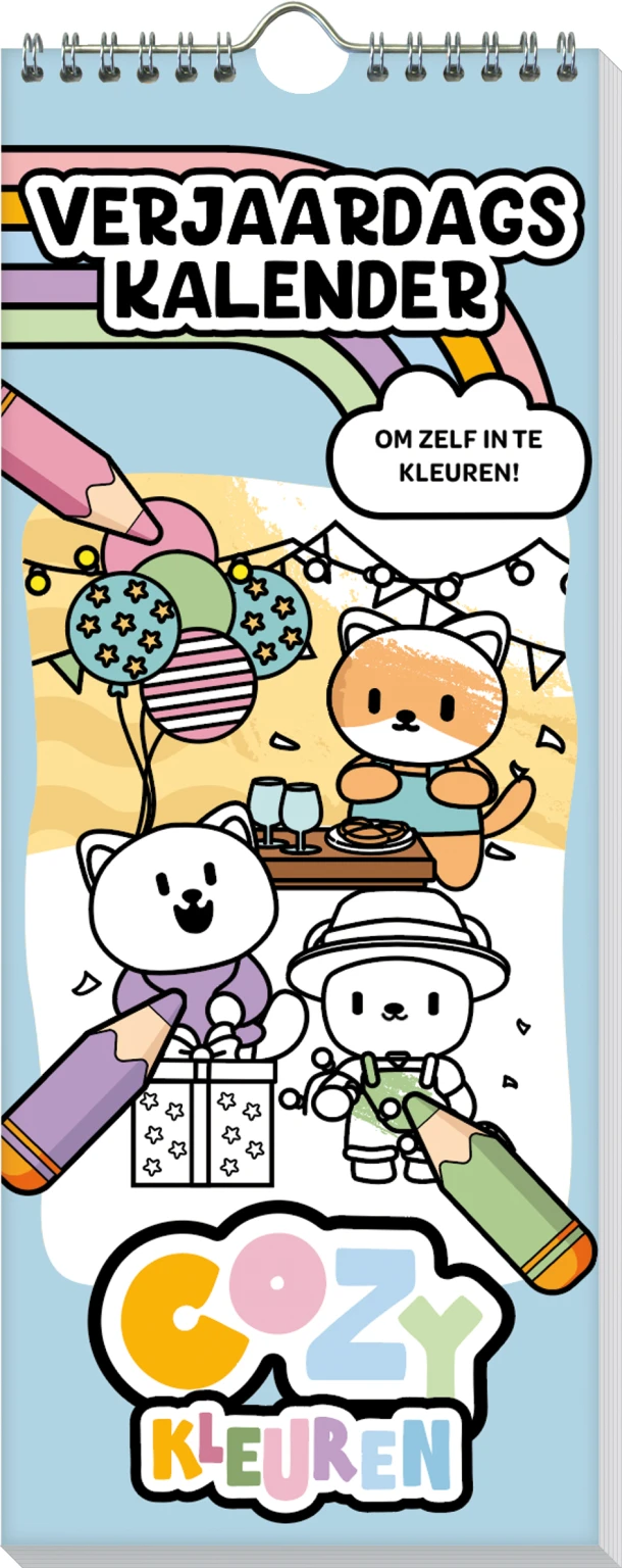 Verjaardagskalender - Cozy – Interstat – boek cover