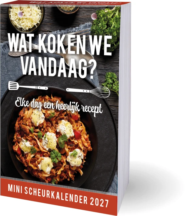 Wat koken we vandaag? mini scheurkalender - 2027 – boek cover