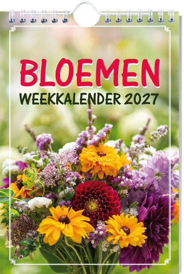 Bloemen weekkalender 2027 – ImageBooks & Stationery – boek cover