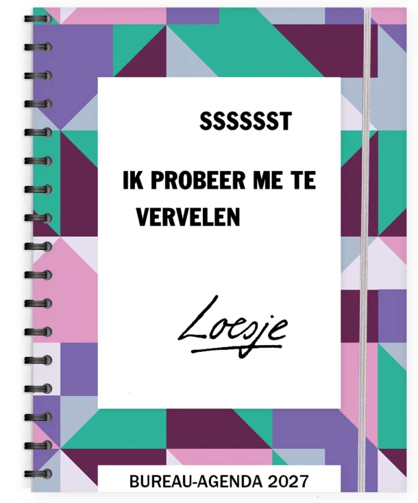 Loesje bureau-agenda A4 - 2027 – Loesje – boek cover