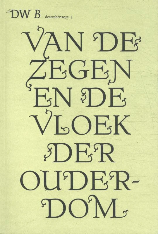 Van de zegen en de vloek der ouderdom – boek cover