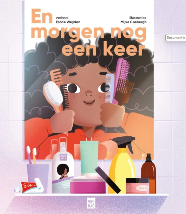 En morgen nog een keer – Esohe Weyden – boek cover