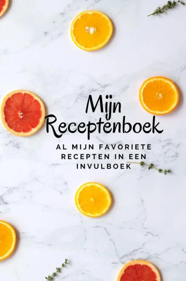 Mijn receptenboek – Miljonair Mindset – boek cover