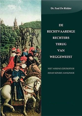 De rechtvaardige rechters terug van weggeweest – Paul De Ridder – boek cover