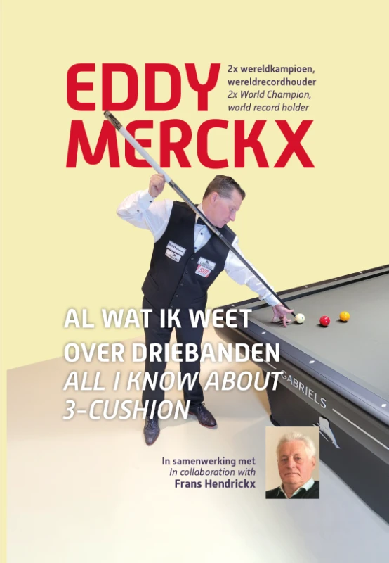 Al wat ik weet over driebanden – Eddy Merckx – boek cover
