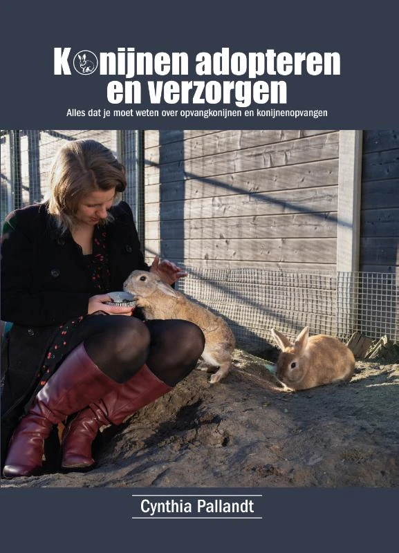 Konijnen adopteren en verzorgen – Cynthia Pallandt – boek cover
