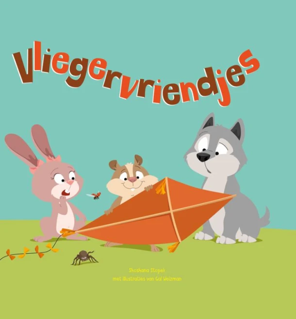 Vliegervriendjes – Shoshana Stopek – boek cover