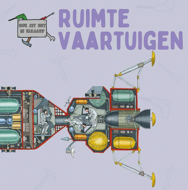 Ruimtevaartuigen – David West – boek cover
